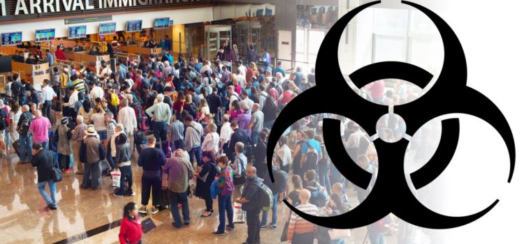 Corona Virus and Mobility Bio hazard and spread of disease risk through air travel